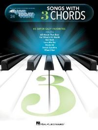 Book Cover for E-Z PLAY TODAY VOLUME 24 SONGS WITH 3 CHORDS PIANO OR KEYBOARD BOOK by Hal Leonard Corp