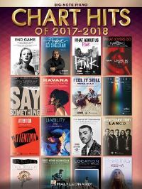 Book Cover for Chart Hits of 2017-2018 by Hal Leonard Corp