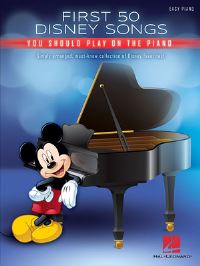 Book Cover for First 50 Disney Songs You Should Play on the Piano by Hal Leonard Corp