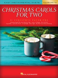 Book Cover for Christmas Carols for Two Clarinets by Hal Leonard Corp