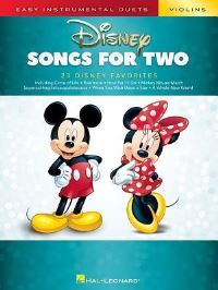 Book Cover for Disney Songs for Two Violins by Hal Leonard Corp