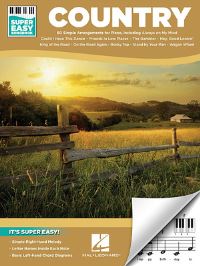 Book Cover for Country - Super Easy Songbook by Hal Leonard Corp
