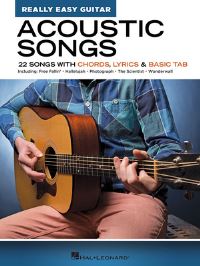 Book Cover for Acoustic Songs - Really Easy Guitar Series by Hal Leonard Corp
