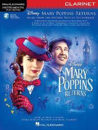 Book Cover for Mary Poppins Returns for Clarinet by Hal Leonard Corp