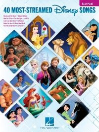 Book Cover for The 40 Most-Streamed Disney Songs by Hal Leonard Corp