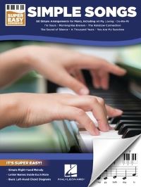 Book Cover for Simple Songs - Super Easy Songbook With Lyrics for 60 Favorite Songs by Hal Leonard Corp