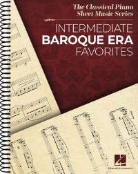 Book Cover for Intermediate Baroque Era Favorites by Hal Leonard Corp