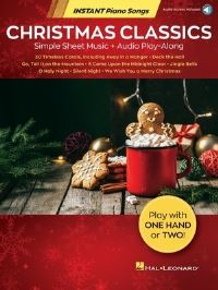 Book Cover for Christmas Classics - Instant Piano Songs Book/Online Audio by Hal Leonard Corp