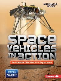 Book Cover for Space Vehicles in Action (An Augmented Reality Experience) by Rebecca E Hirsch