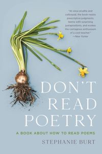 Book Cover for Don't Read Poetry by Stephanie Burt