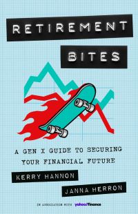 Book Cover for Retirement Bites by Kerry Hannon, Janna Herron