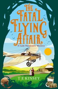Book Cover for The Fatal Flying Affair by T E Kinsey
