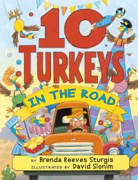 Book Cover for 10 Turkeys In The Road by Brenda Reeves Sturgis