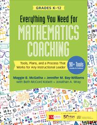 Book Cover for Everything You Need for Mathematics Coaching by Maggie McGatha, Jennifer M BayWilliams, Beth McCord Kobett, Jonathan A Wray