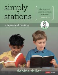 Book Cover for Simply Stations. Independent Reading by Debbie Diller