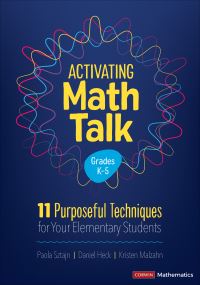 Book Cover for Activating Math Talk by Paola Sztajn, Daniel J Heck, Kristen Malzahn