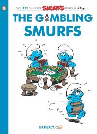 Book Cover for The Gambling Smurfs by Peyo