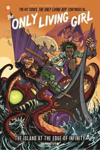 Book Cover for The Island at the Edge of Infinity by David Gallaher