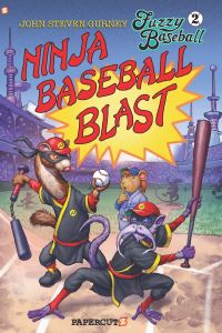 Book Cover for Ninja Baseball Blast by John Steven Gurney