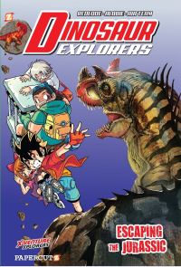 Book Cover for Escaping the Jurassic by Albbie, Redcode