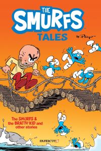Book Cover for The Smurfs and the Bratty Kid by Peyo