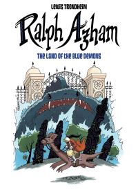 Book Cover for Ralph Azham. 5 Le Pays Des Démons Bleus by Lewis Trondheim