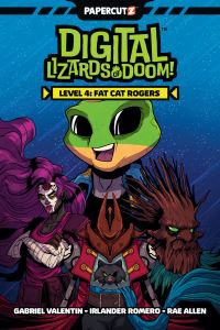 Book Cover for Digital Lizards of Doom Vol. 4 by Gabriel Valentin