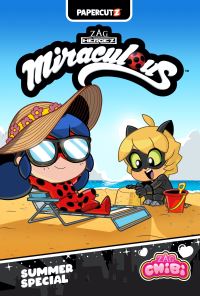 Book Cover for Miraculous Chibi Summer Special by Carrie Harris, Amy Chase