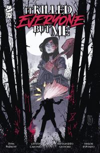 Book Cover for It Killed Everyone But Me by Ryan Parrott
