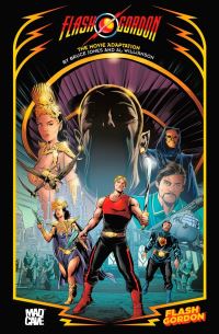 Book Cover for Flash Gordon Movie (Graphic Novel Retelling) by Bruce Jones