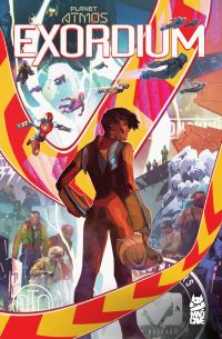 Book Cover for Planet Atmos by D R Bushnell, Rob McEveety