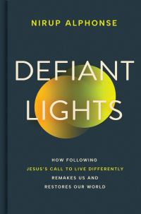 Book Cover for Defiant Lights by Nirup Alphonse