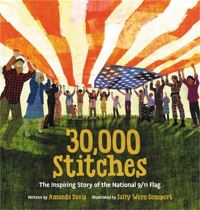 Book Cover for 30,000 Stitches by Amanda Gilman Davis
