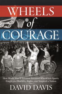 Book Cover for Wheels of Courage by David Davis