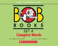 Book Cover for Bob Books - Complex Words Hardcover Bind-Up Phonics, Ages 4 and Up, Kindergarten, First Grade (Stage 3 by Bobby Lynn Maslen