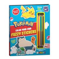 Book Cover for Pokemon Color Your Own Fuzzy Stickers by Editors of Klutz