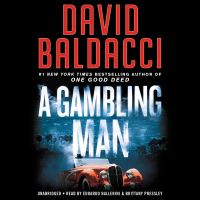 Book Cover for A Gambling Man by David Baldacci