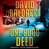 Book Cover for One Good Deed by David Baldacci
