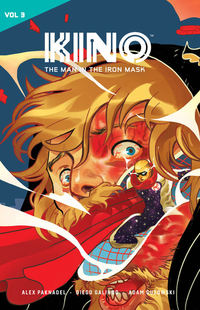 Book Cover for Kino. The Man in the Iron Mask by Alex Paknadel