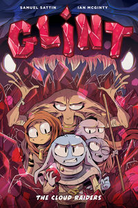 Book Cover for Glint. Book One The Cloud Raiders by Samuel Sattin