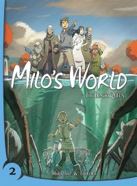 Book Cover for Milo's World. Book Two The Black Queen by Richard Marazano