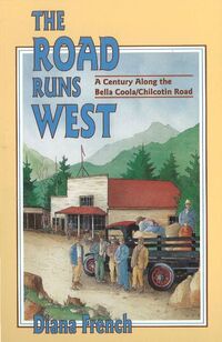 Book Cover for The Road Runs West by Diana French