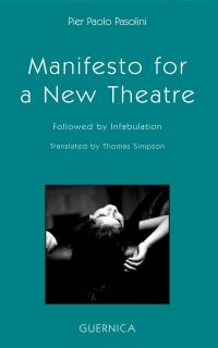 Book Cover for Manifesto for a New Theatre by Pier Paolo Pasolini