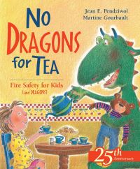 Book Cover for No Dragons for Tea by Jean E Pendziwol