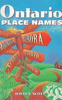 Book Cover for Ontario Place Names by David Scott