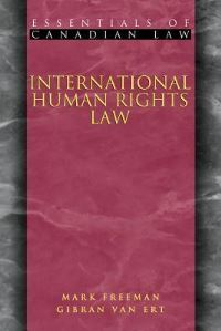 Book Cover for International Human Rights Law by Mark Freeman, Gibran van Ert