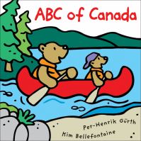 Book Cover for ABC of Canada by Kim Bellefontaine