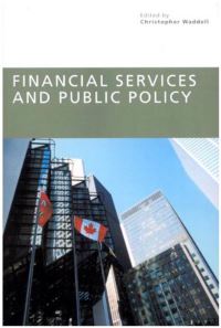 Book Cover for Financial Services and Public Policy by Christopher Waddell