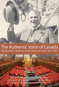Book Cover for The Authentic Voice of Canada by Christopher McCreery, Arthur Milnes