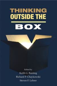 Book Cover for Thinking Outside the Box by Thomas J Courchene